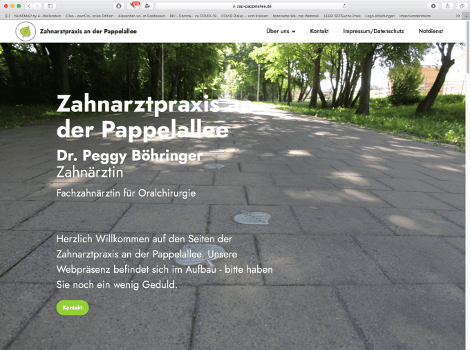 Zahnarztpraxis an der Pappelallee